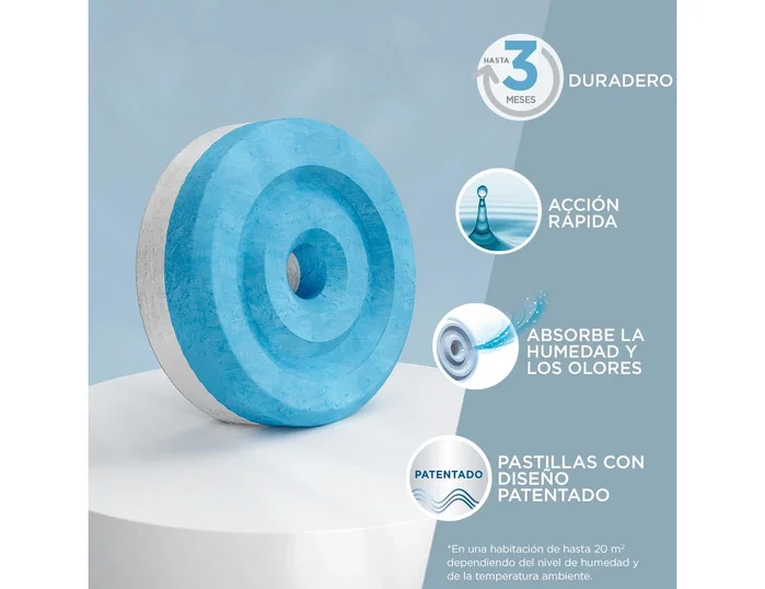 Rubson Recambio de Pastilla para Deshumidificador Aero 360° Rubson Recambio de Pastilla para Deshumidificador Aero 360°