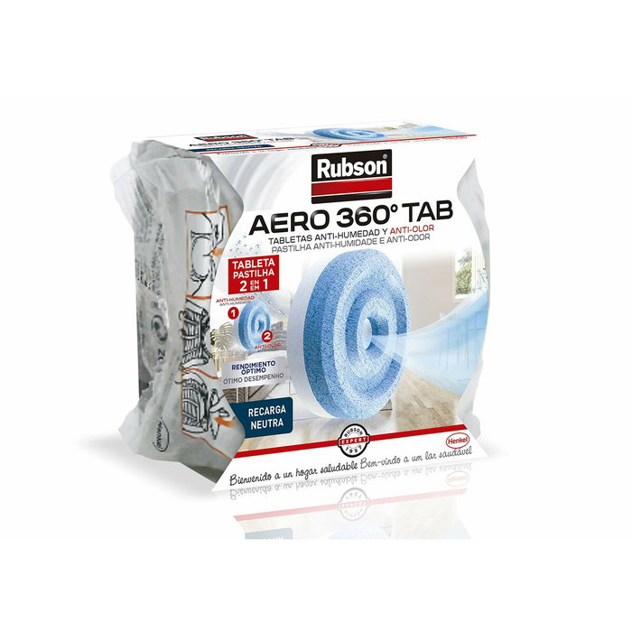 Rubson Recambio de Pastilla para Deshumidificador Aero 360°