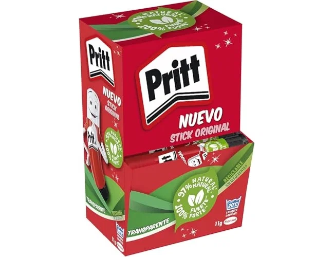 Pritt Pegamento transparente en barra 11 g
