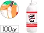 Pritt Cola Vinílica Blanca, Bote 100 g con Dosificador, para Papel, Madera, Cartón y Tela, Uso Escolar e Infantil, Pegamento Rápido y Fácil