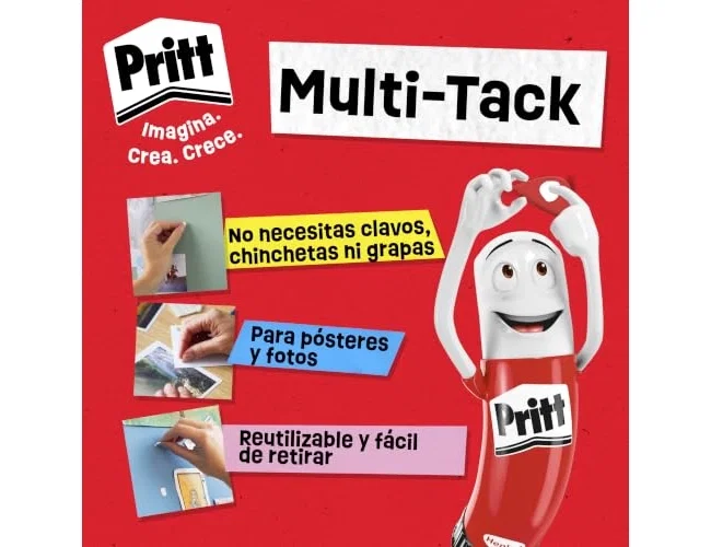 Pritt Multi-tack Masilla Adhesiva Blanca 65 Pastillas Pritt Multi-tack Masilla Adhesiva Blanca 65 Pastillas