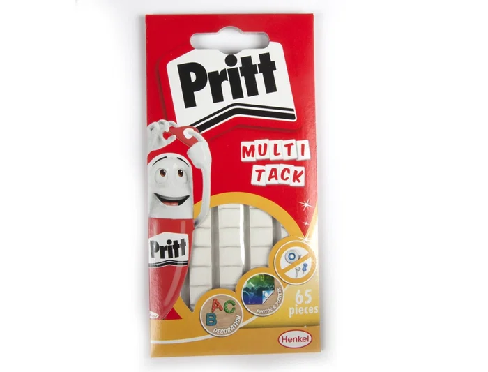 Pritt Masilla Adhesiva Blanca Multi-Tack 65 Pastillas