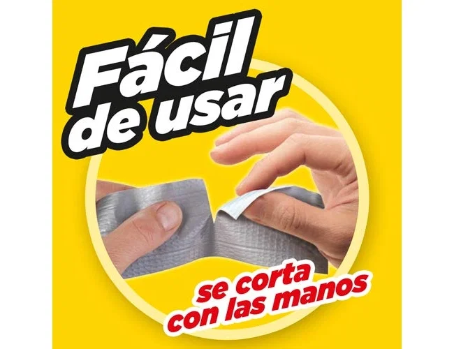 Pattex Power Tape Cinta Americana Gris 50 mm x 5 m Pattex Power Tape Cinta Americana Gris 50 mm x 5 m