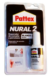 Pattex Nural 2 Reparador de Esmalte y Porcelana Blanco 50 g