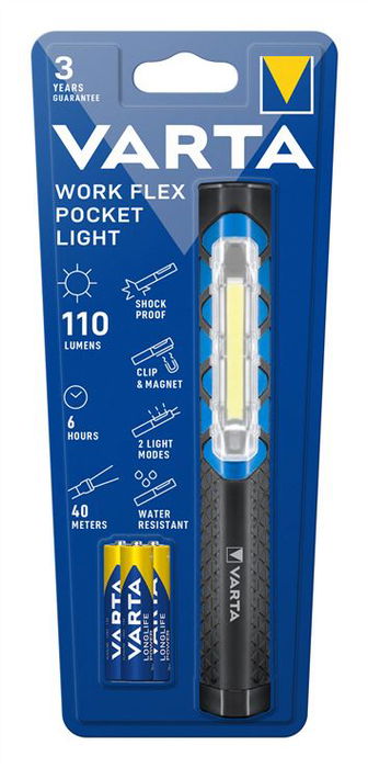 Varta Linterna Led Boligrafo Work Flex Pocket Light 17647101421 VARTA 17647101421 Varta Linterna Led Boligrafo Work Flex Pocket Light 17647101421 VARTA 17647101421