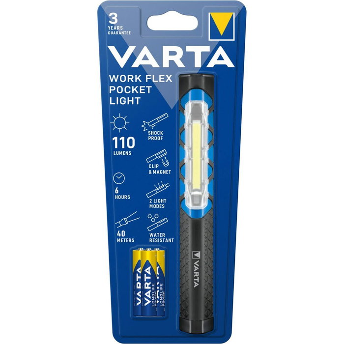 Varta Work Flex Pocket Light 110lm Varta Work Flex Pocket Light 110lm
