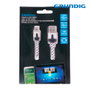 Grundig Cable USB a Micro USB Cargador y Sincronización 1m para Blackview BV6000S, BV6000, BV5800, BV5000, BV4000