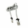 Grundig Cable USB a Micro USB 1m Blanco/Negro