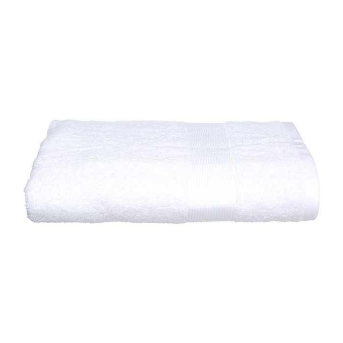Atmosphera Toalla de Rizo 450 g/m² 100% Algodón Blanco 100 x 150 cm Atmosphera Toalla de Rizo 450 g/m² 100% Algodón Blanco 100 x 150 cm