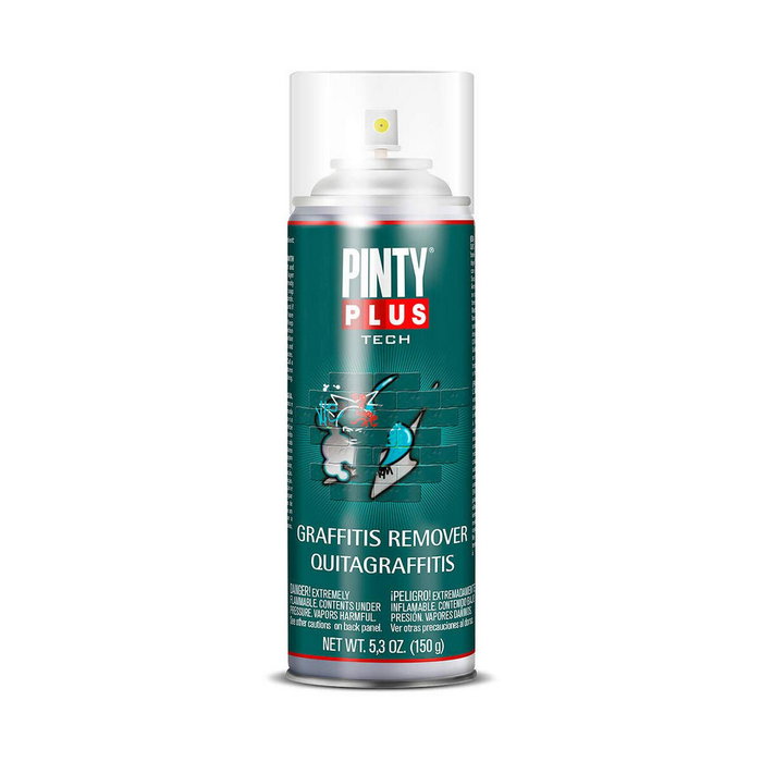 Pinty Plus Spray tech 270 cc quita graffitis Greenox Pinty Plus Spray tech 270 cc quita graffitis Greenox