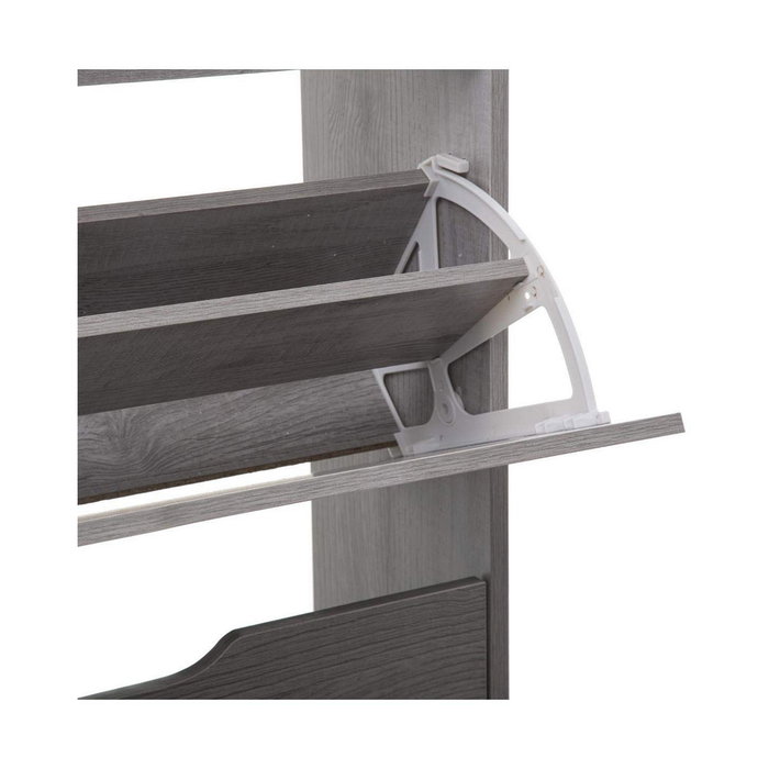 5Five Zapatero de madera Gris claro 115 x 60 x 24 cm 5Five Zapatero de madera Gris claro 115 x 60 x 24 cm