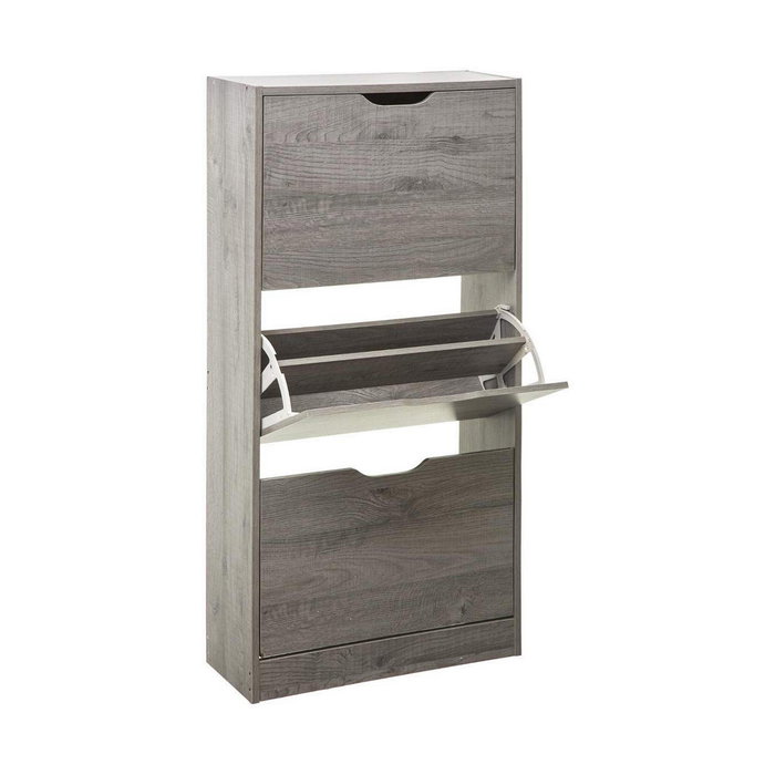5Five Zapatero de madera Gris claro 115 x 60 x 24 cm 5Five Zapatero de madera Gris claro 115 x 60 x 24 cm