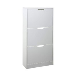 5Five Zapatero de madera Blanco 115 x 60 x 24 cm