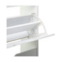 5Five Zapatero de madera Blanco 115 x 60 x 24 cm