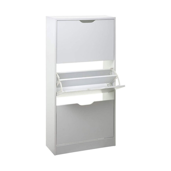 5Five Zapatero de madera Blanco 115 x 60 x 24 cm 5Five Zapatero de madera Blanco 115 x 60 x 24 cm