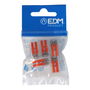 Edm Conector empalme 2 tomas de 0,75mm a 2,5mm, 5 uds