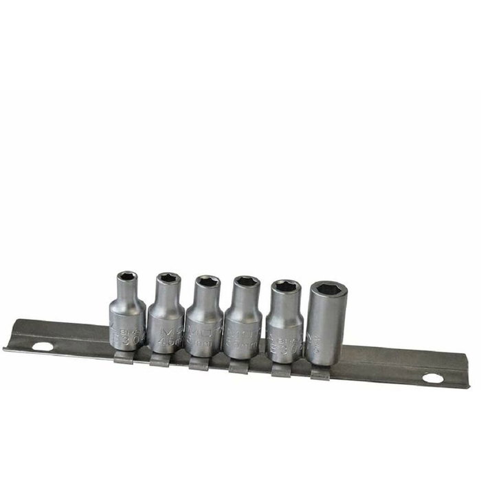 Mota Herramientas Juego de 6 bocallaves 1/4 pulg (4-7 mm)
