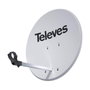 Televes Antena parabólica Ø63cm offset disco aluminio blanco