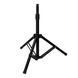 Edm Trípode para focos Ø72 cm, Altura 68-103 cm, Aluminio Negro