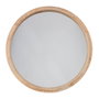 Atmosphera Espejo Redondo Madera Natural ø50 cm