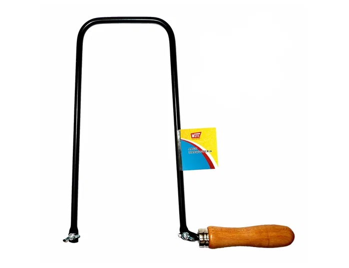 Wuto Arco de Segueta Grande 130x270 mm Mango de Madera Calado Caja 144 Unidades Wuto Arco de Segueta Grande 130x270 mm Mango de Madera Calado Caja 144 Unidades