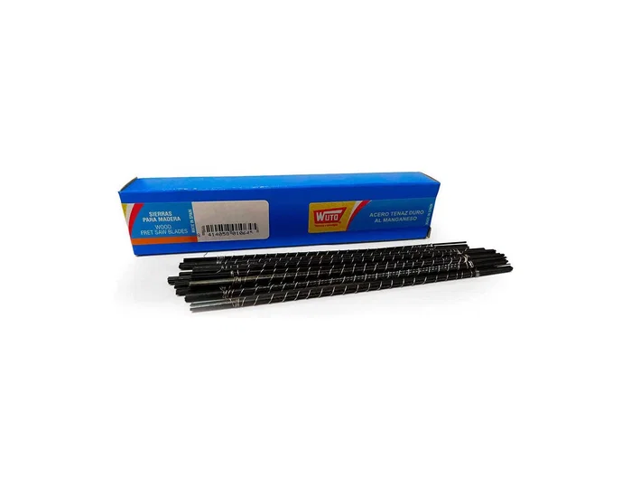 Wuto Pelos de segueta madera nº8, caja de 144 unidades Wuto Pelos de segueta madera nº8, caja de 144 unidades