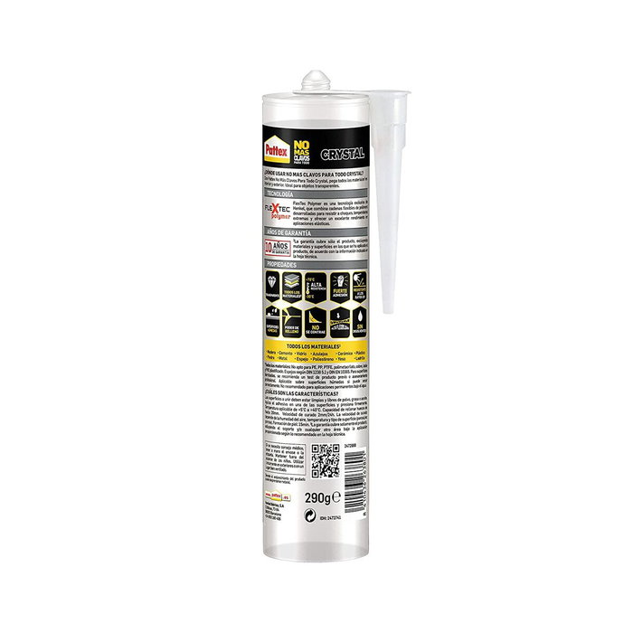 Pattex No más clavos para cristal 290 g