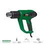 Koma Tools Decapador Eléctrico 2000W DC-2000, 2 Temperaturas 400°C y 600°C con 4 Boquillas, Mango Ergonómico, para Pintura y Bricolaje