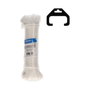 Edm Cordón trenzado de polipropileno blanco 4,5 mm x 25 m