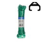 Edm Cuerda de plástico verde revestido de PVC 3,8 mm x 15 m