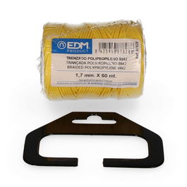 Edm 8842 Cordón Trenzado Polipropileno Amarillo 1,7 mm x 50 m