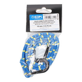 Edm Pulpo goma plano bicolor 0,75m colores surtidos alta tenacidad polipropileno latex