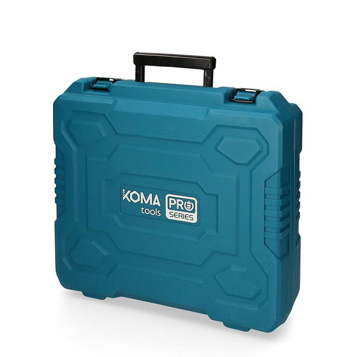 Koma Tools Kit Taladro Percutor Atornillador 20V Pro Series 20v-tap2-k con 2 Baterías 2.0Ah, Cargador y Maletín