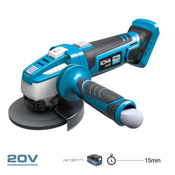 Koma Tools Amoladora angular 20V de 115 mm