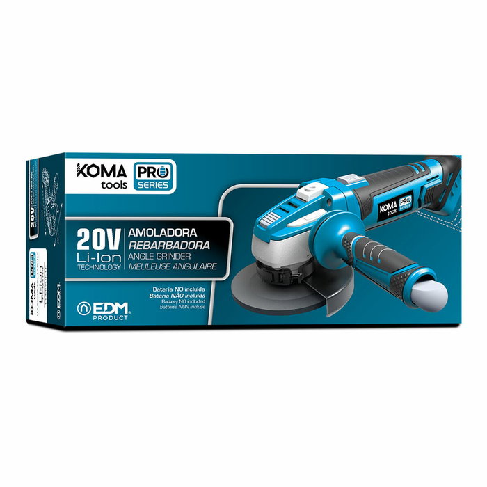 Koma Tools Amoladora angular 20V de 115 mm