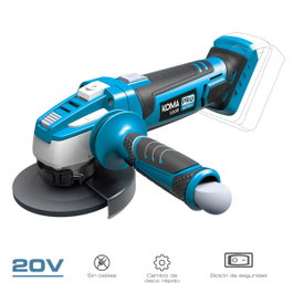 Koma Tools Amoladora angular 20V de 115 mm