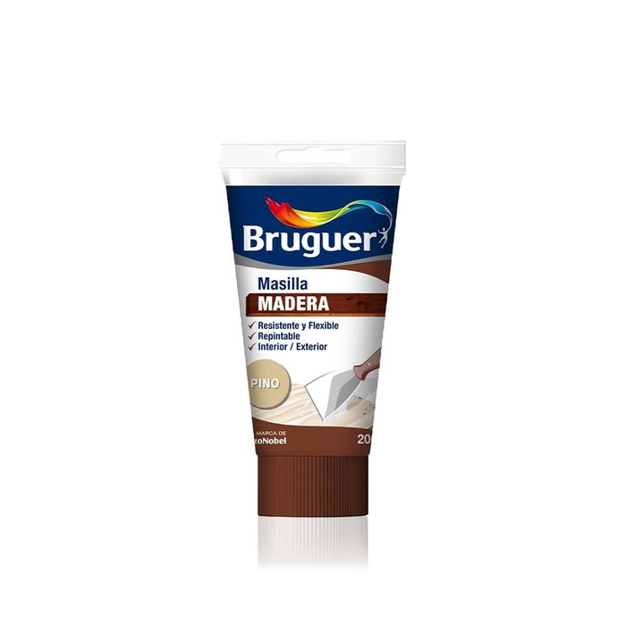Bruguer Masilla para madera color pino 200 g Bruguer Masilla para madera color pino 200 g