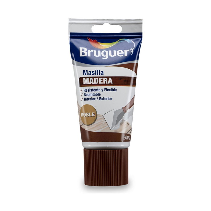 Bruguer Masilla para madera color roble 200 g Bruguer Masilla para madera color roble 200 g