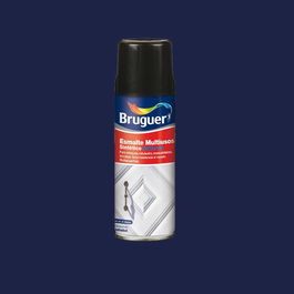 Bruguer Esmalte Sintético Multiuso Spray Azul Cobalto Brillante 400 ml Interior/Exterior Multisuperficie