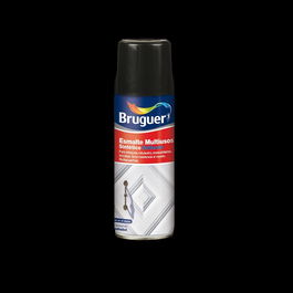 Bruguer Esmalte Sintético Multiuso Spray Negro Brillante 400ml Interior/Exterior