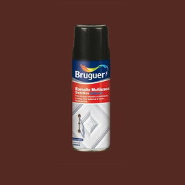 Bruguer Esmalte sintético multiuso spray pardo brillante 400 ml
