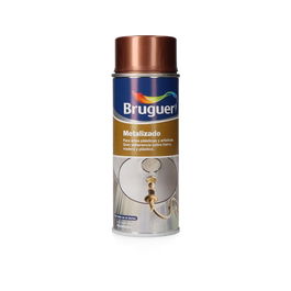 Bruguer Esmalte Spray Cobre Metalizado Acrílico 400 ml Interior Multisuperficie Reparador