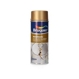 Bruguer Esmalte spray oro metalizado 400 ml