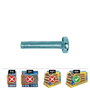 Celo DIN 7985 Tornillo Metrica Alomado Philips Zincado Ø5x15mm Caja 250 Unidades