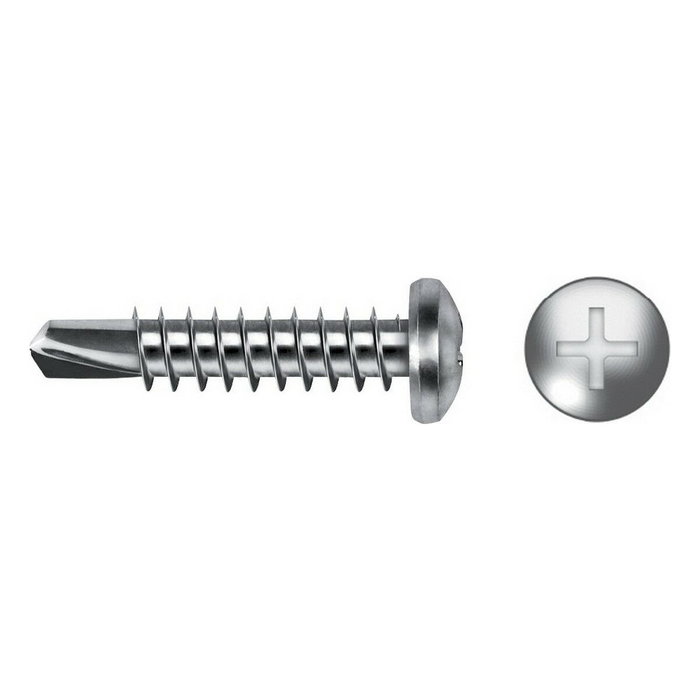 Celo Tornillo punta broca alomada 4,8x19mm Zincado Caja 250 unid.