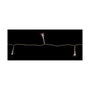 Lumineo Cortina de leds Multifunción Blanco Cálido 2,25 x 1,5 m