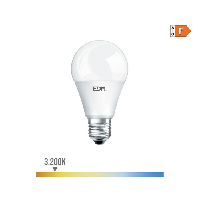 Edm Bombilla LED crepuscular estándar E27 10 W 932 lm 3200 K Luz cálida Edm Bombilla LED crepuscular estándar E27 10 W 932 lm 3200 K Luz cálida