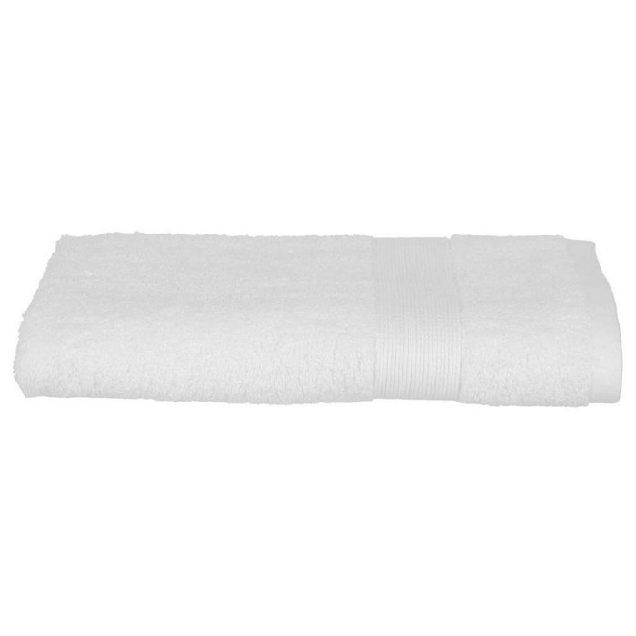 Atmosphera Toalla de rizo blanca de 50 x 90 cm