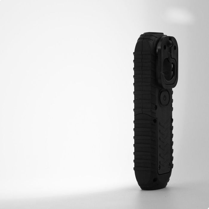 EDM Linterna de Trabajo LED Recargable USB-C, COB 5W 300 lm y 3W 90 lm, Batería 2000 mAh, con Gancho, Imán, Soporte Basculante 180° e Indicador de Batería