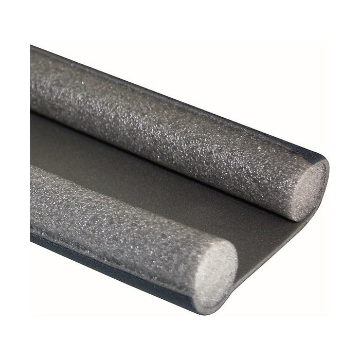 Geko Burlete doble cara para bajo puerta gris 25 mm x 95 cm Geko Burlete doble cara para bajo puerta gris 25 mm x 95 cm